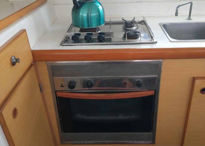 Stove and oven